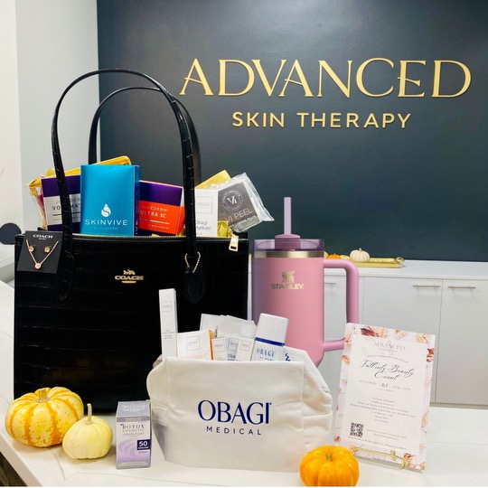 Gift packages at Advanced Skin Therapy Open House